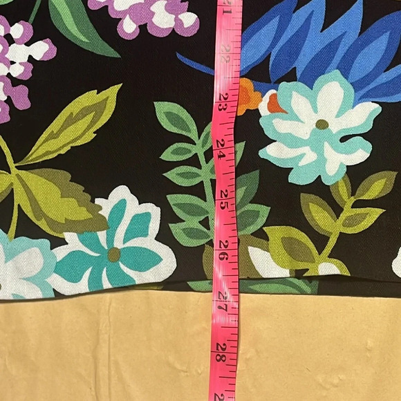 Alfred Dunner floral short sleeve button front top floral pattern size 18 - Picture 4 of 8